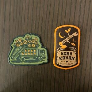 Noah Kahan Alpine Valley Tour Patches 2024
